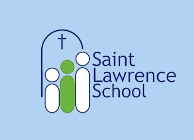 Logo for
                        St. Lawrence Catholic School.